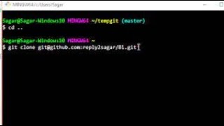 How to clone a repository using Git Bash tool | GitHUB #mackph