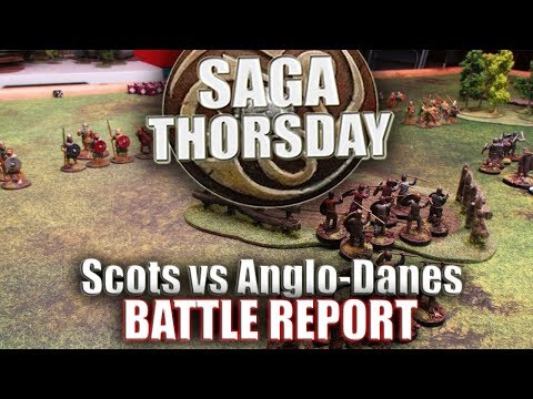 SAGA THORSDAY 84 - Battle Report - Scots vs Anglo-Danes (2nd edition)