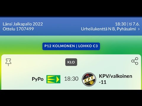 P12 PyPo - KPV/valkoinen-11 07/06/2022