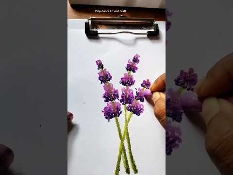 Oil pastel drawing - easy flowers #shorts #youtubeshorts #oilpasteldrawing #art #creativeart