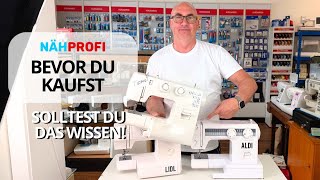 Nähmaschine bei Aldi, Lidl,  Temu kaufen, DAS solltest du VORHER wissen! #NähProfi
