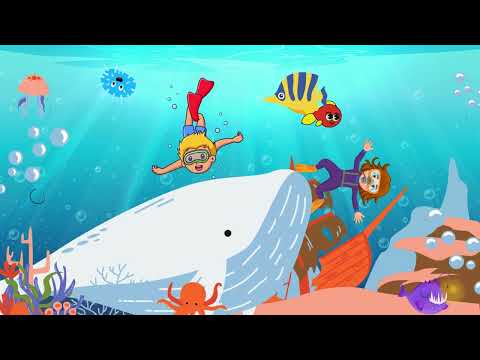 Moby Our Whale Friend | Monster Hunt | Kids  Adventure Song | Animated Kids Channel | Nursery Rhymes