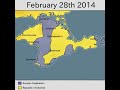 #shorts Russian invasion of the Crimean peninsula