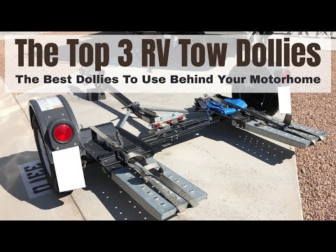 The Top 3 Tow Dollies For Towing Behind A Motorhome