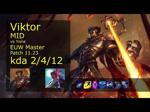 Rank 3 EUW Viktor: Mid vs Yone
