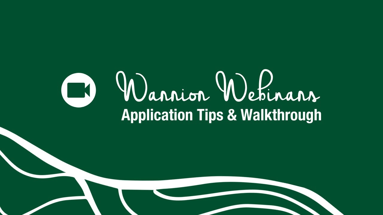 Warrior Webinar: Application Tips & Walkthrough