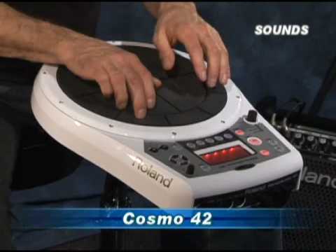 Roland HPD-10 HandSonic hand percussion with stand image 3