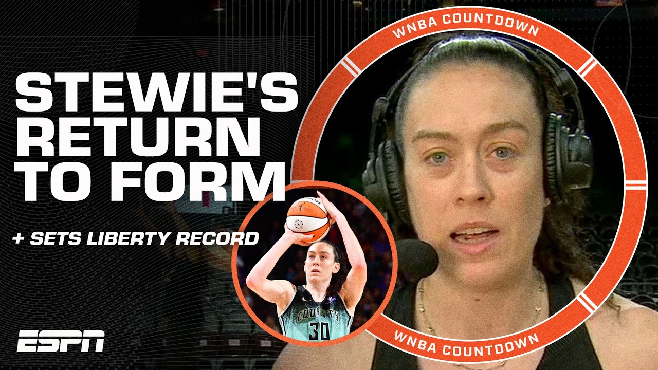 Breanna Stewart reveals journey back to form 'sucked' amid historic July | WNBA Countdown