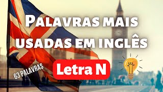 Palavras Em Ingles Que Começam Com A Letra N
