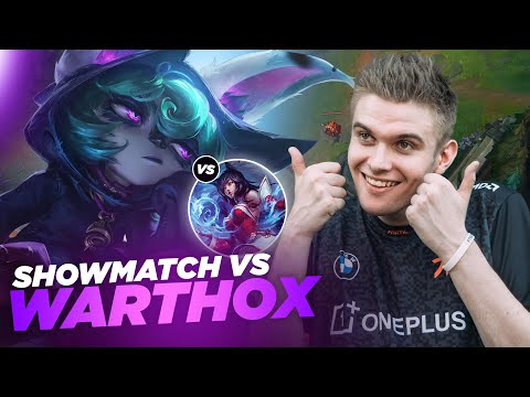 RHOBALAS : SHOWMATCH VS WARTHOX - VEX VS AHRI | LOL FR