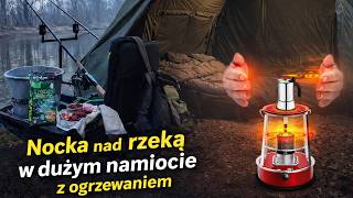 0°C na Zewnątrz, 22°C w Namiocie! Zimowa Nocka nad Rzeką