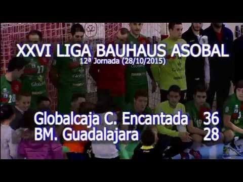 LIGA BAUHAUS ASOBAL J12 GlobalCaja C. Encantada - BM. Guadalajara  36 - 28