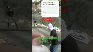 Download lagu Detik-detik Pemuda Palestina melempar tentara Israel dengan ketapel @ifixdoc #ilovepalestina mp3
