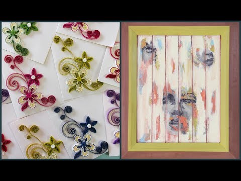 ManosalaObraTv Programa 46 - Transferencia de Imagenes - Chalk Paint - Tarjetas - Quilling