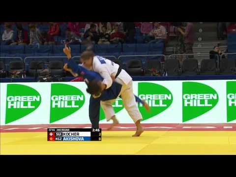 Judo: Fabienne Kocher Ippon