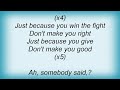 Funkadelic - You Hit The Nail On The Head Lyrics