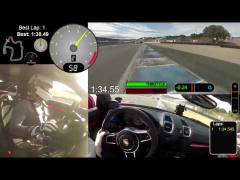 1:38.4 lap time at Laguna Seca in the GT4