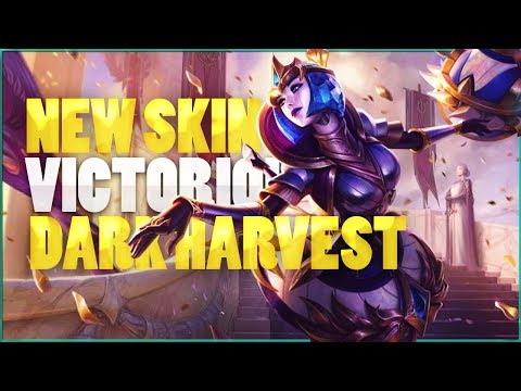 NEW SKIN! VICTORIOUS ORIANNA! 20 DARK HARVEST! - League of Legends