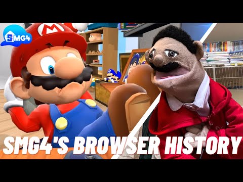 SMG4: Mario Reacts To SMG4's Browser History (Puppet Reaction)