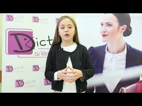 Felicia Scobioală - Cursantă la Dicție cu Vera Nastasiu