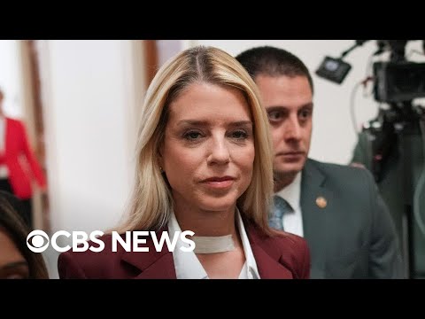 Bondi acknowledges Epstein files "redaction errors" in testimony to House Oversight Committee