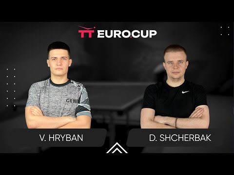 12:25 Vadym Hryban - Denys Shcherbak 30.09.2024 TT Euro.Cup Ukraine Elite. TABLE 3