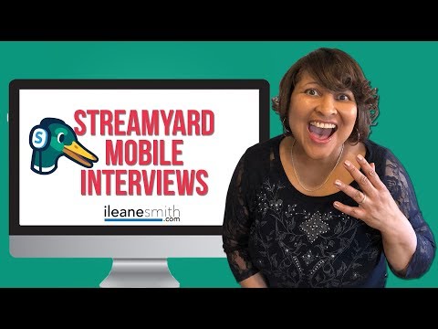 How to Use Streamyard to Interview Guests on Mobile
