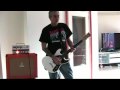 Ramones - Street Fighting Man (guitar cover with lead overdub)