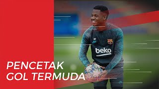 Gol Ansu Fati Pastikan Kemenangan Barcelona dari Inter Milan di Liga Champions yang Catat Sejarah