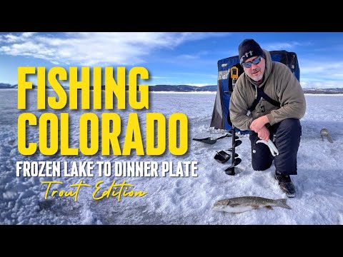 Frozen Lake to Dinner Plate | Colorado Ice Fishing & Trout Fishcakes