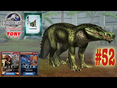 Jurassic World "Cap. 52 - Carnicería carnívora, Kaprosuchus... y Diplocaulus al nivel 40" por Tony