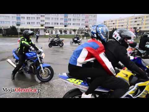 20.03.2016 Oleśnica - motocykliści witali wiosnę