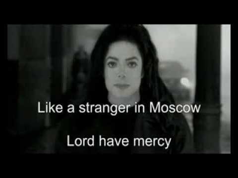 (KARAOKE) Michael Jackson - Stranger In Moscow (instrumental+background)