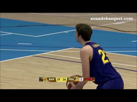 LEB ORO 18/19 | Jaime Fernández (Barcelona B), partido ante Prat