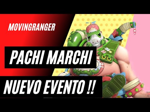 Overwatch nueva skin roadhog/reaccionando al evento pachi marchi/MovingRanger