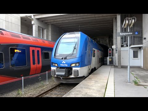 Omledningar av tåg i Södertälje