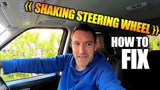 Why is Your Steering Wheel Shaking While Driving at 50-70 mph – Reasons & How to Fix