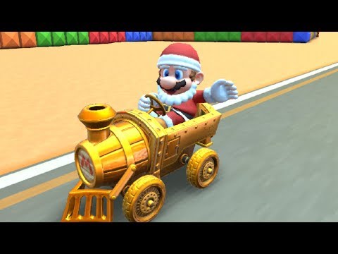 Mario Kart Tour - Santa Mario Unlocked + Winter Tour