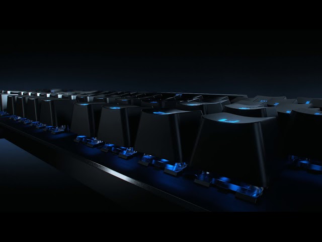 Tastiera da gioco meccanica Logitech G512 Carbon RGB GX Marrone (PT) video