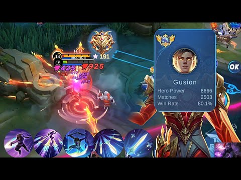 The Montage that inspires you to play Gusion (no clickbait)