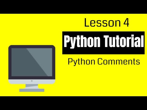 Python Tutorial Lesson 4 Python Comments Coder Kid