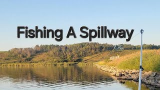 Fishing A Spillway.