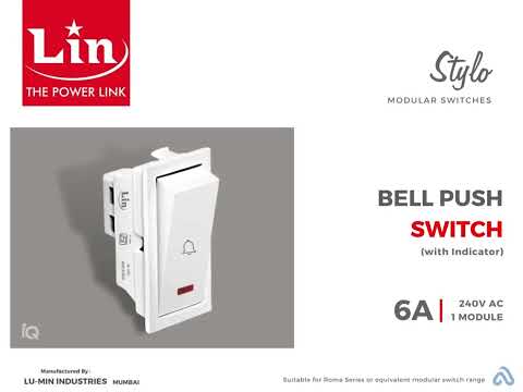 6a. bell push modular switch (indicator)