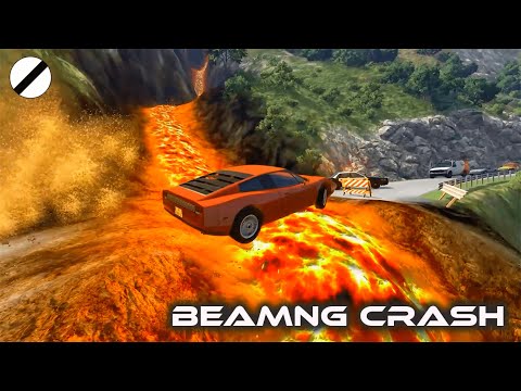 TOP 10 Cars vs Lava | BeamNG.drive | 😱 Best Moments