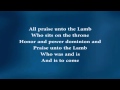 Unto the Lamb (w/ lyrics) 