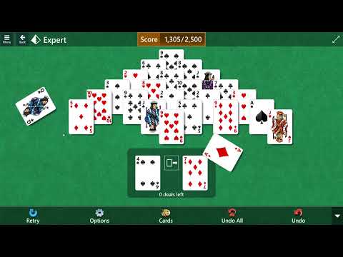 Microsoft Solitaire Collection: Pyramid - Expert - August 15, 2023