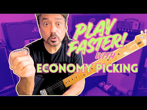 Economy Picking with Triads — Fast, Fluid Licks Made Easy!