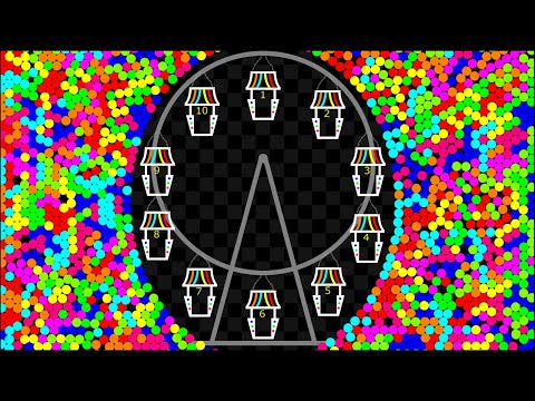 Ferris Wheel - Elimination Marble Race in Algodoo | 36 |