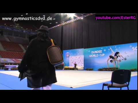 Viktoria Mazur Podium TrainingRibbon - World Cup Sofia 2014