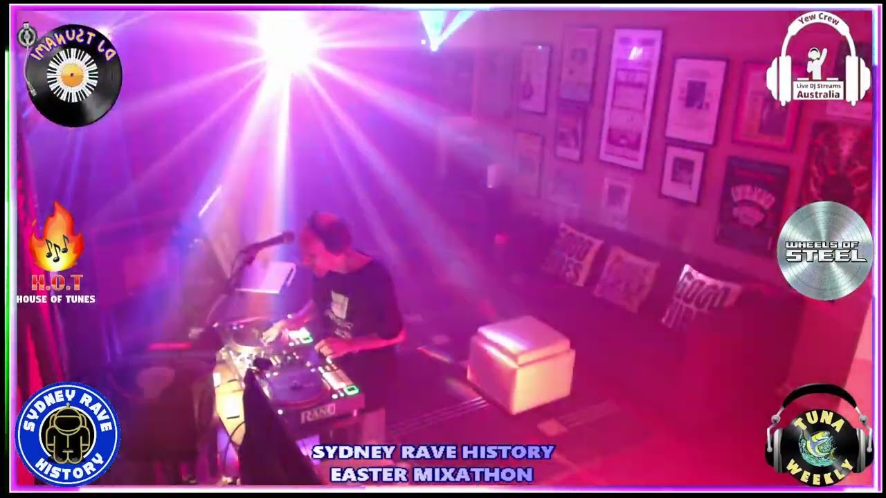 DJ TSUNAMI - SYDNEY RAVE HISTORY MIXATHON: EASTER 2026